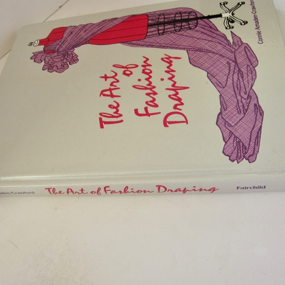 The Art of Fashion Draping Connie Amaden-Crawford 1989 Fairchild Books 2nd Prntg - Picture 2 of 11